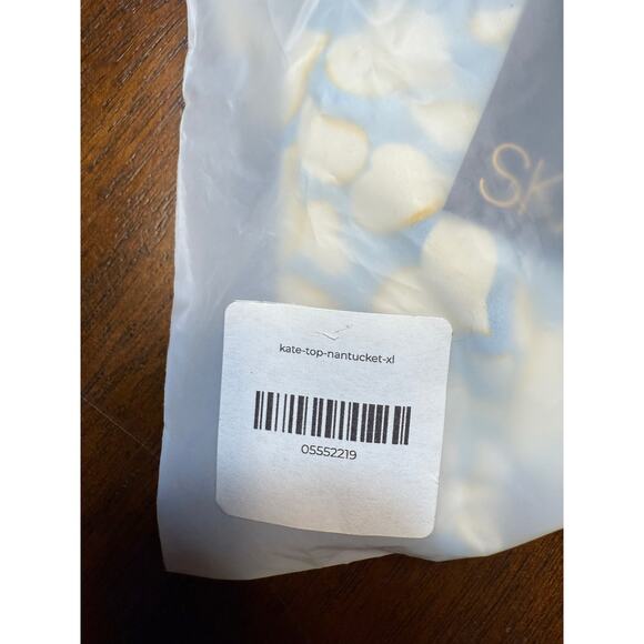 NWT Skatie Kate Bikini Top Underwire in Nantucket Size XL - Picture 3 of 8